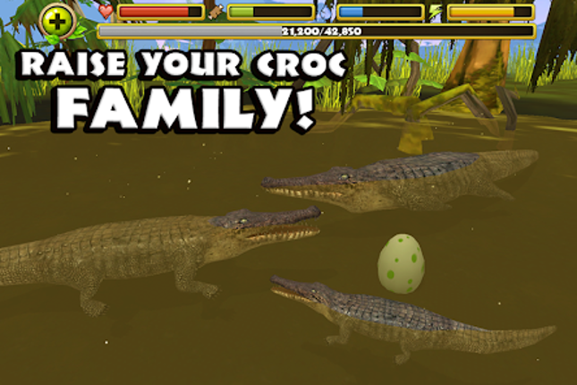 Wildlife Simulator: Crocodile screenshot