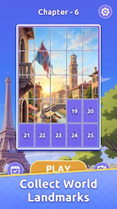 Jigslip - Easy Jigsaw screenshot