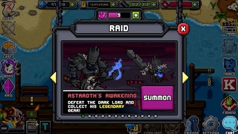 Bit Heroes Quest: Pixel RPG screenshot