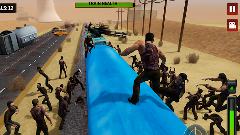Train shooting - Zombie War Image