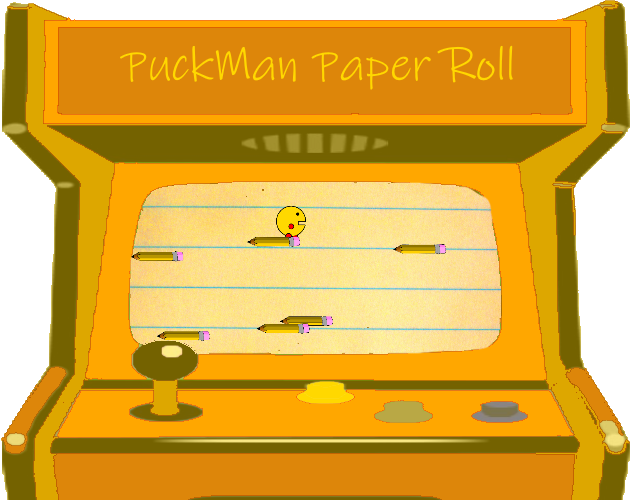 Games like PuckMan Paper Roll