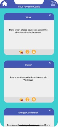 High School Physics Flashcards screenshot