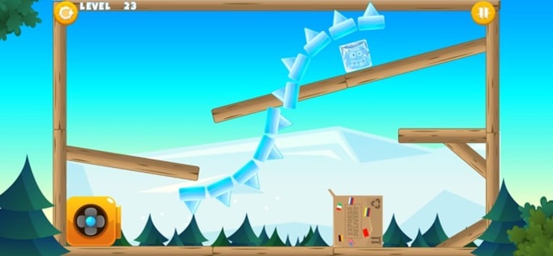 Icy PurpleHead: Big Box Escape screenshot