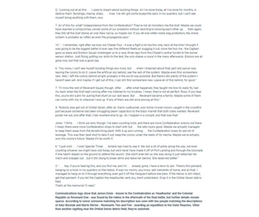 Lost Among The Starlit Wreckage screenshot