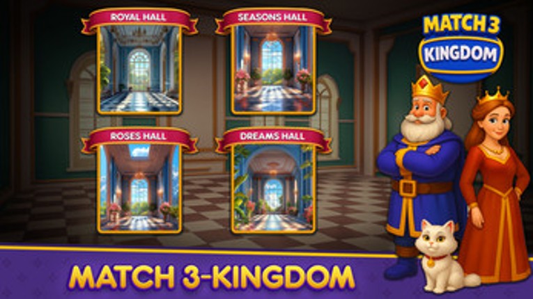 Match 3 Kingdom - Unity Source Code Complete Game Image