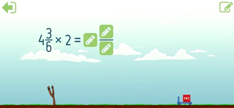 MathShot Multiplying Fractions Image