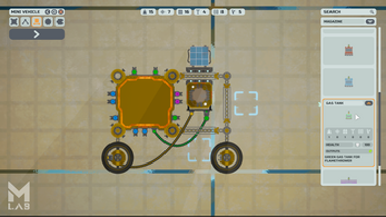 Mechanical Lab screenshot