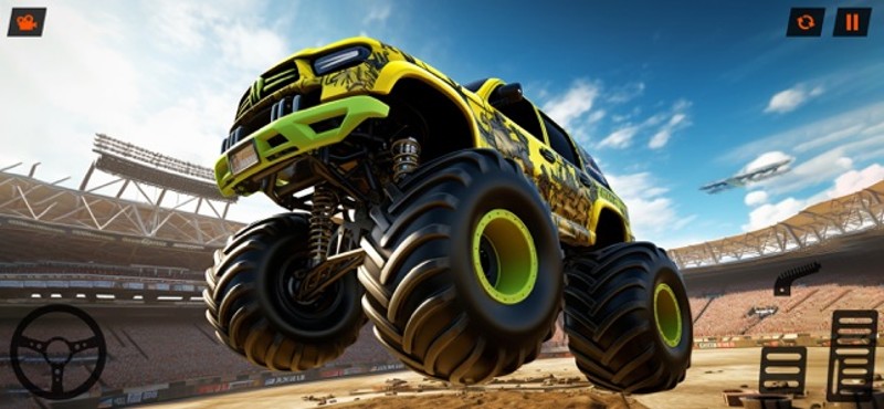 Monster Truck 4x4 Jeep Games screenshot