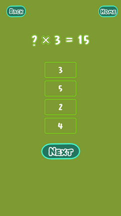 Multiplication Tables screenshot