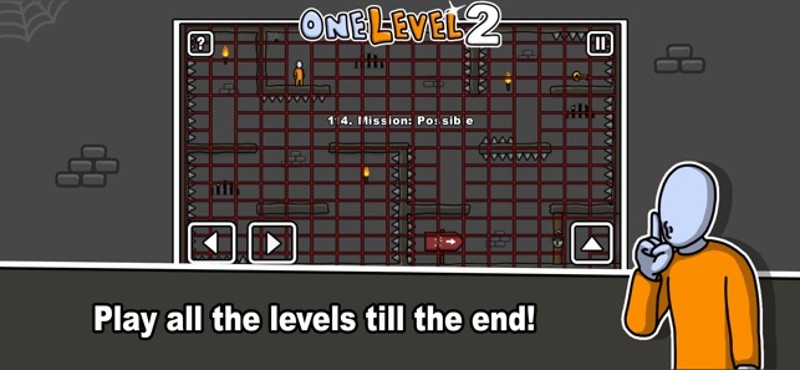 One Level 2 Stickman Jailbreak Image