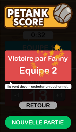 Petank Score 2025 screenshot