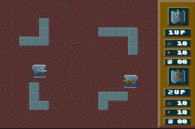Tank Attack (2 Player Megadrive Game) screenshot