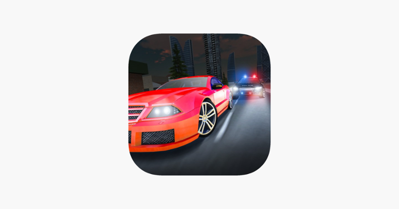 US Cop Car Chase Game Cover