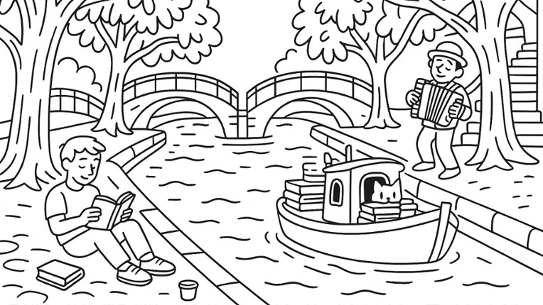 100 Cats Lost In France Find & Color screenshot