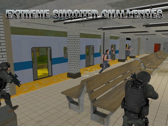 3D Subway Terrorist Attack &amp; Army Shooter Games screenshot