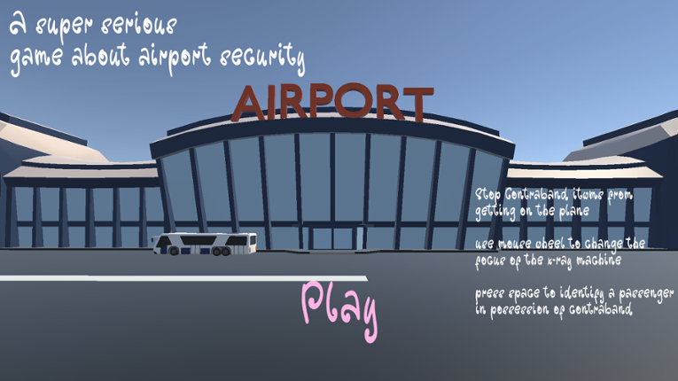 A super serious game about airport security Image