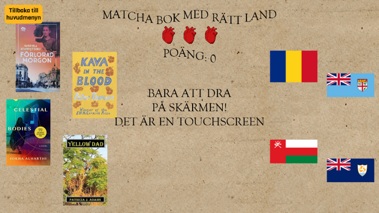 Biblioteksspel screenshot