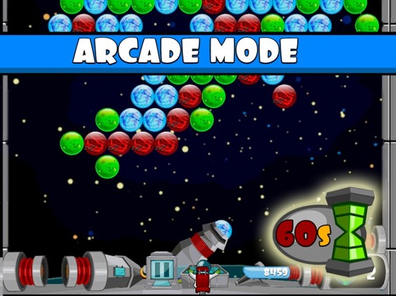 Bubble Planets - Blitz Bust balls screenshot
