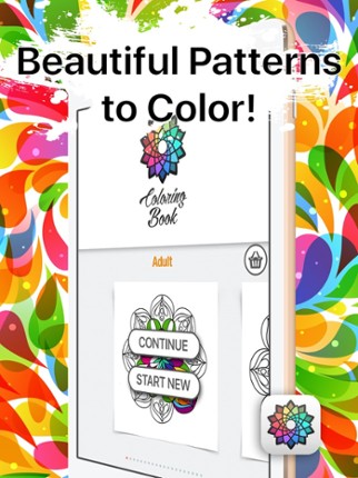 Coloring Book 4 Adults screenshot