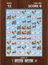 Farm Animal Match 3 Game Image