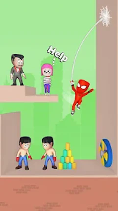 Web Flip Hero: Swing & Hit screenshot