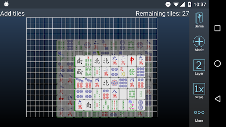 Mahjongg Builder screenshot