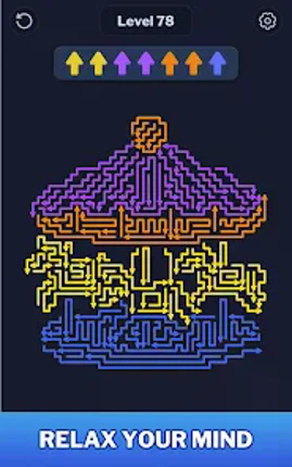 Arrow Puzzle: Color Match Game screenshot