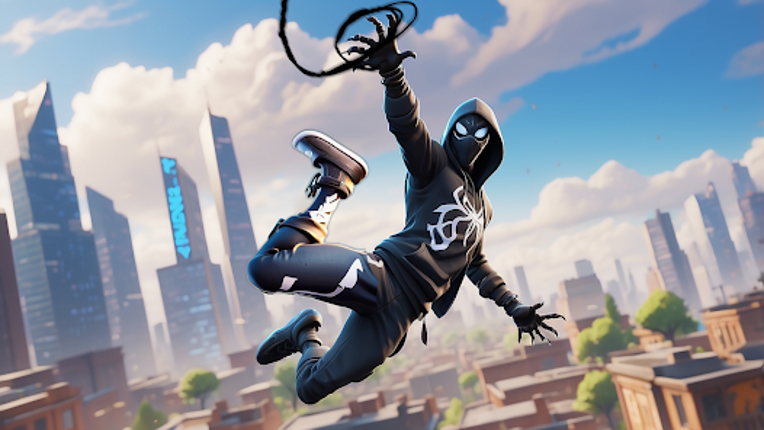 Black Spider Game : Super Hero Image