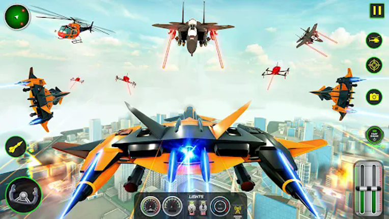 Air Robot Game - Flying Robot Image