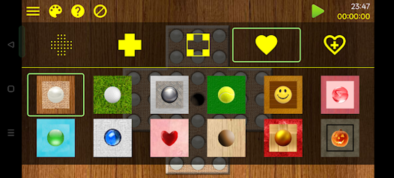 Marble Solitaire Puzzle screenshot