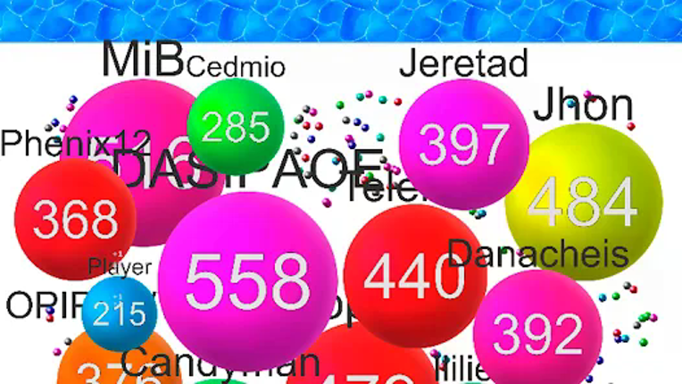 io games balls on paper screenshot