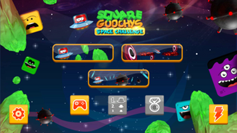 Square Goochys - Space Challenge - screenshot