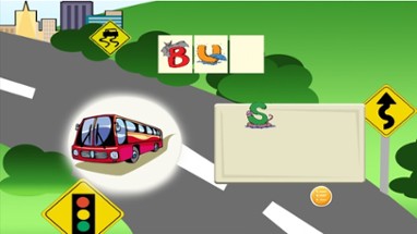 Kids Spelling Transportation Image