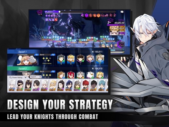 Lord of Heroes: anime games screenshot