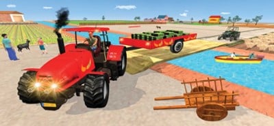 Modern Tractor Farming Game Image