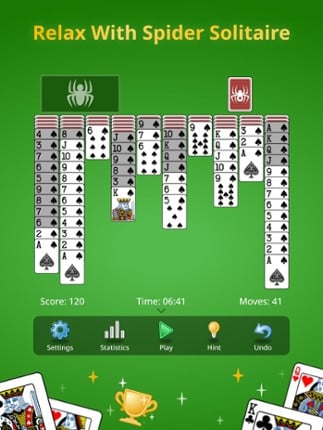Spider Solitaire Classic. screenshot