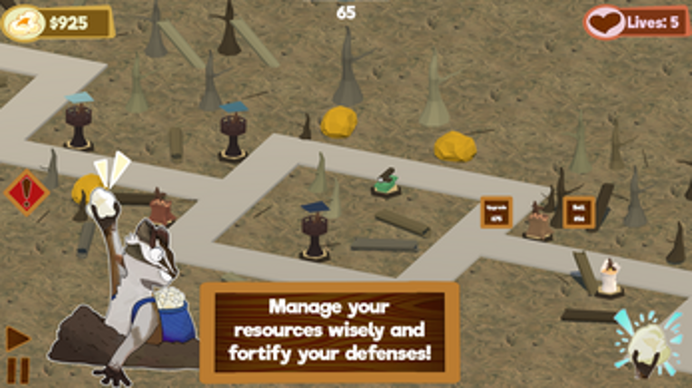 Squirrel Force One screenshot
