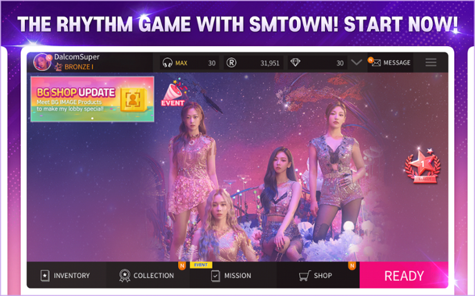 SuperStar SMTown screenshot