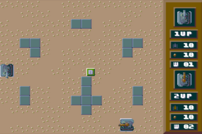 Tank Attack (2 Player Megadrive Game) Image