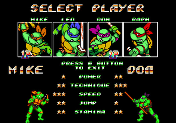 TMNT ... of Rage, Remix & Gaiden screenshot