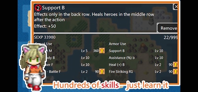 Unlimited Skills Hero screenshot