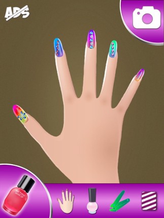 3D Nail Spa Salon – Cute Manicure Designs and Make.up Games for Girls Image