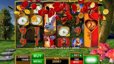 Alice Gold Wonderland Slots Image