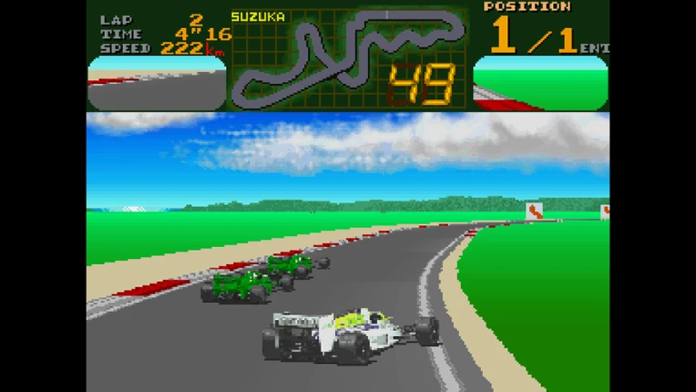 Arcade Archives 2 FINAL LAP screenshot