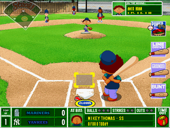 Backyard Baseball 2001 screenshot