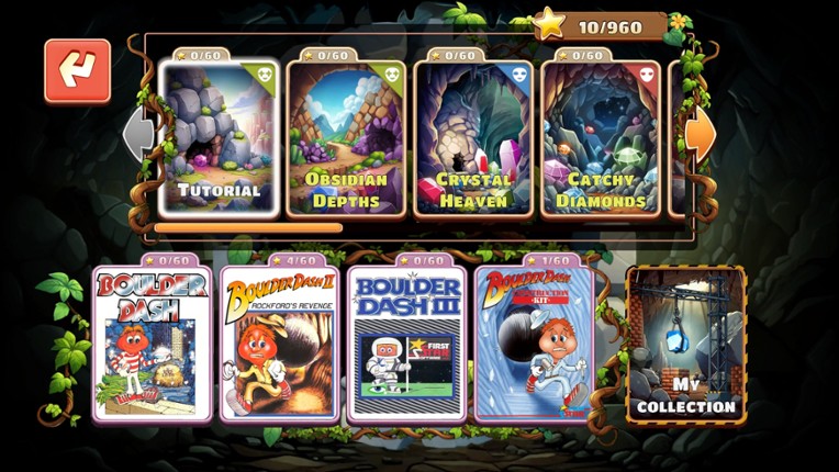 BOULDER DASH 40th Anniversary screenshot