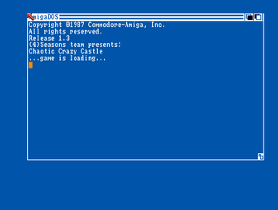 Chaotic Crazy Castle for Commodore AMIGA 500 screenshot