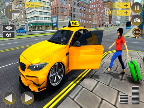 City Car Taxi Simulator Game screenshot
