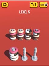 Donut Stack Puzzle Image