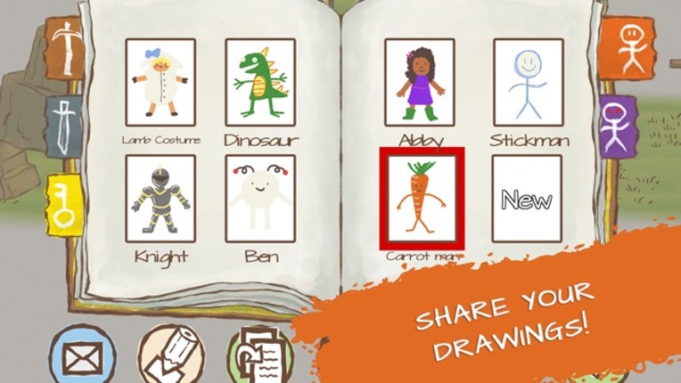 Draw a Stickman: Sketchbook screenshot